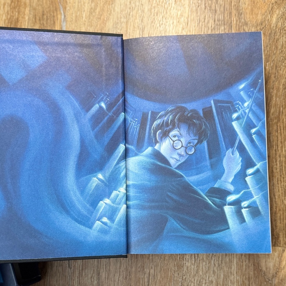 RARE W/ ERROR Harry Potter & the Order of the Phoenix (2003) DELUXE 1st Ed HC - Picture 5 of 9